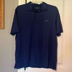 Blue Greg Norman polo